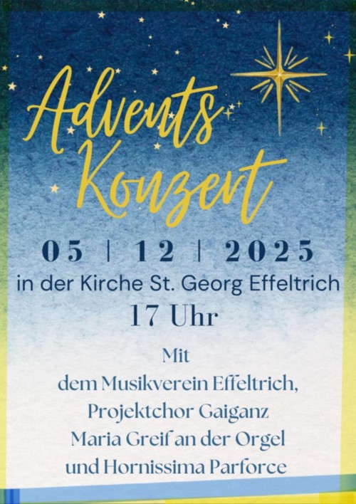 Advents-Konzert in Effeltrich